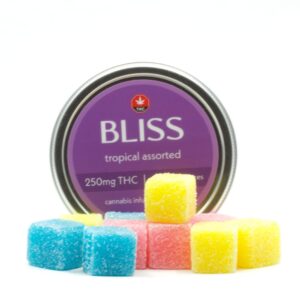 Bliss Tropical 250mg Chester Gummies